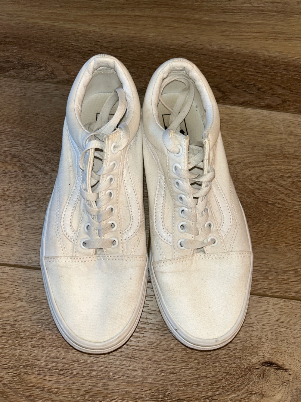 Vans Canvas Low-Top Men's Sneakers in White 9W 10.5M